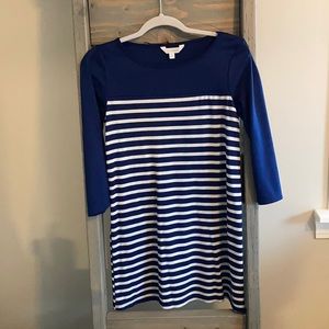 Charming Charlie Blue Striped Dress
